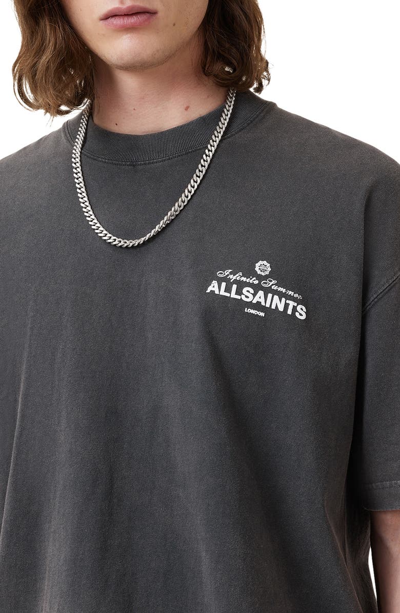 AllSaints Soleil Graphic T-Shirt, Alternate, color, 