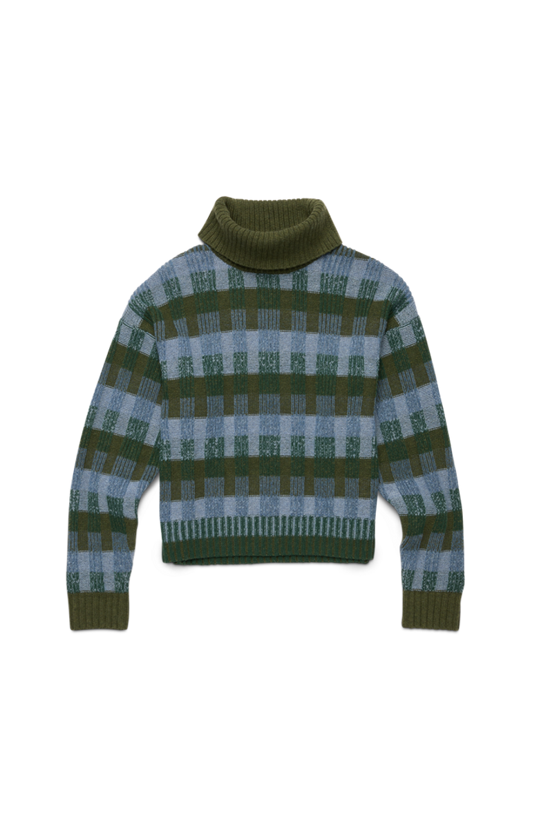 Cotopaxi Libre Boxy Sweater - Women's, Alternate, color, Fatigue Stripes