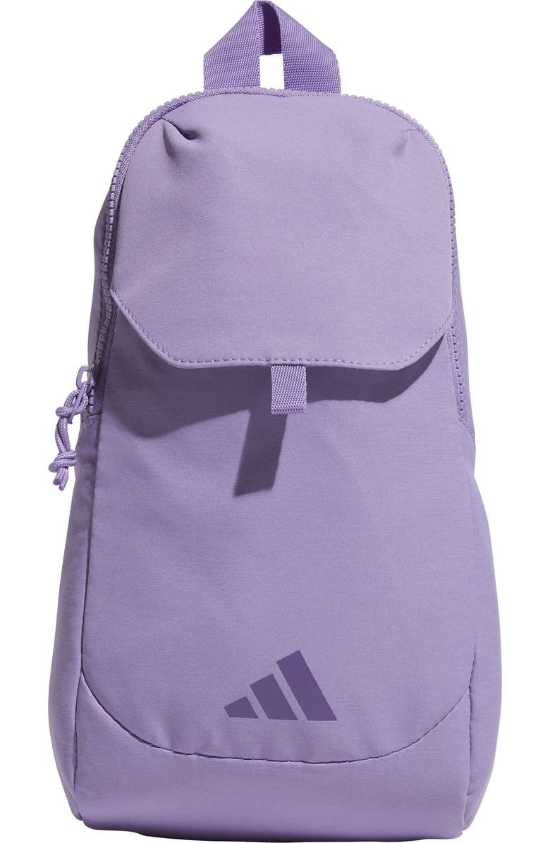 adidas Essentials 3 Sling Crossbody Bag, Main, color, Magic Mauve Purple/ Rose Gold