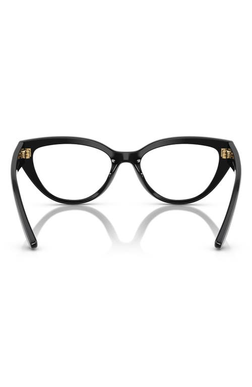 Vogue 48mm Cat Eye Optical Glasses In Black