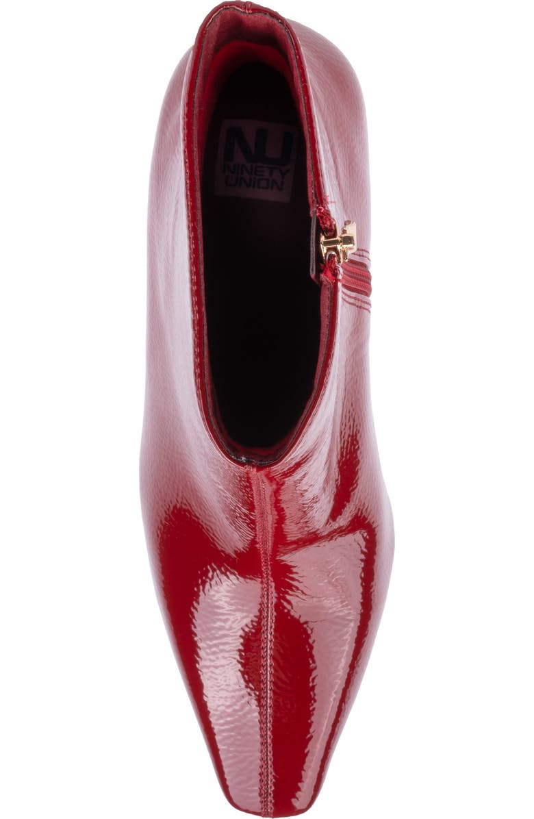 NINETY UNION Brooke Block Heel Boot, Alternate, color, Burgundy