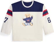 Polo Ralph Lauren Polo Bear Cotton Jersey Top
