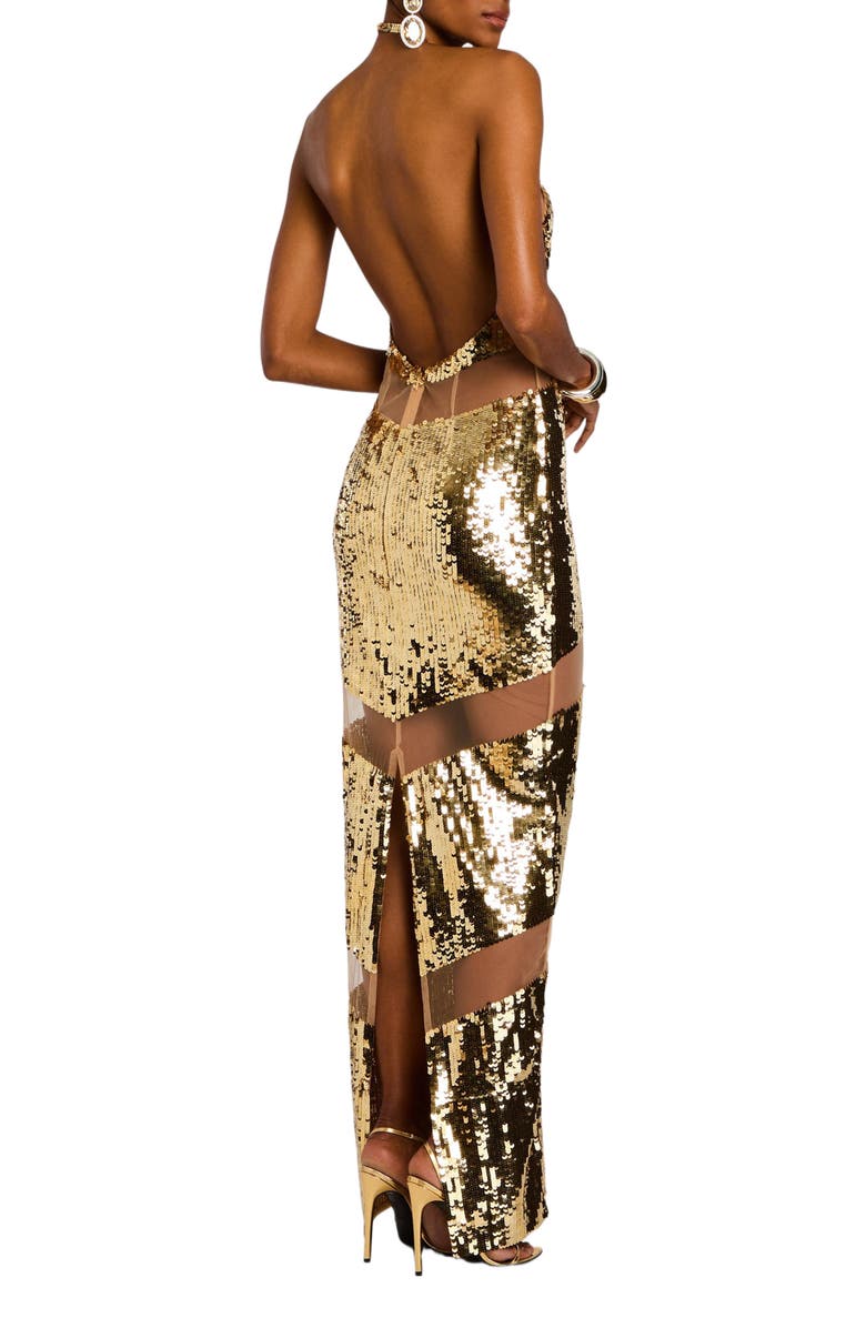 Retrofête Kaeli Sequin Dress, Alternate, color, 