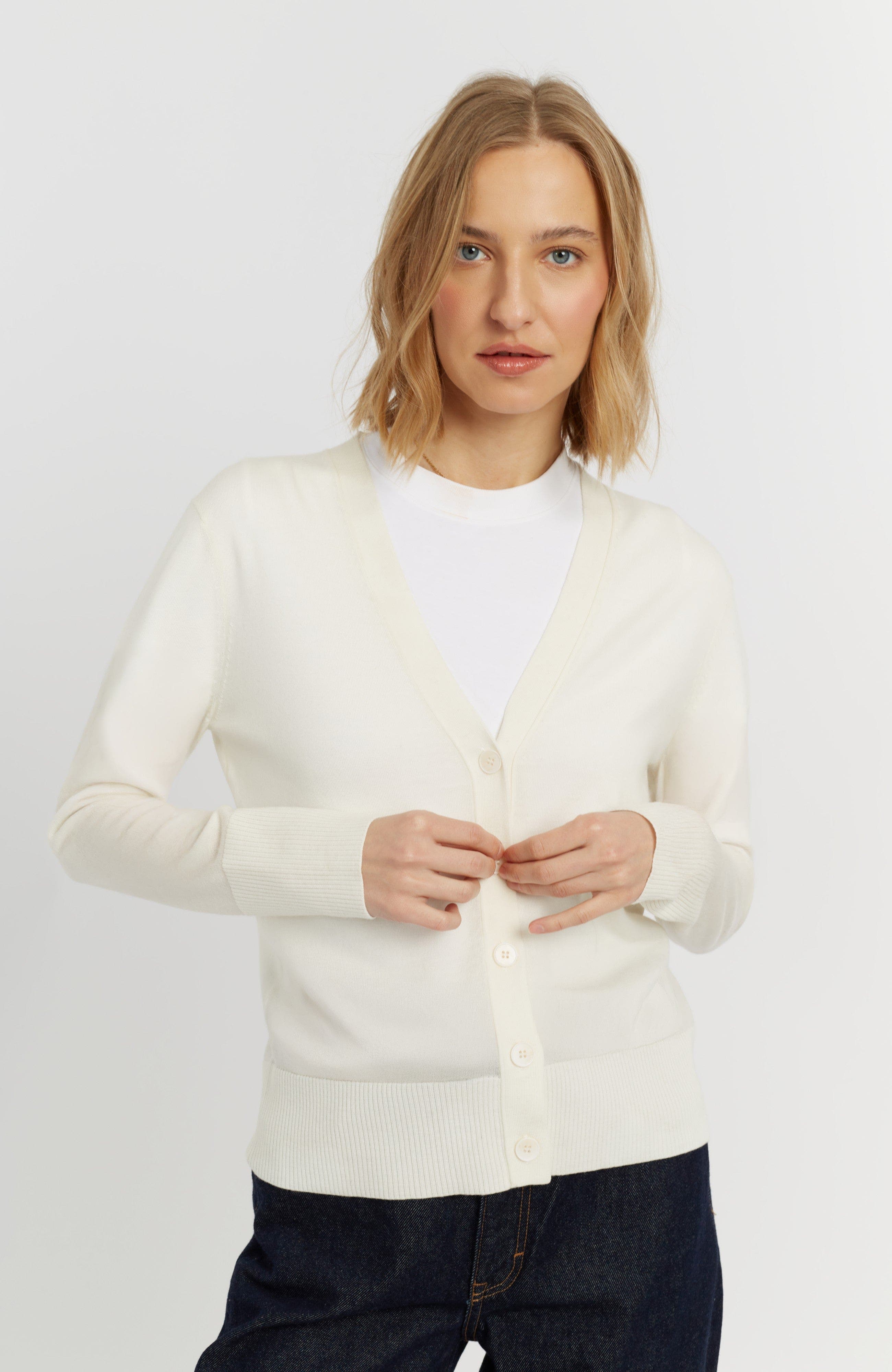 Pure Merino Cardigan - image 3
