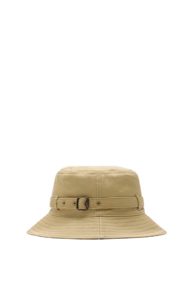 Burberry Gabardine Bucket Hat, Alternate, color, Hamper