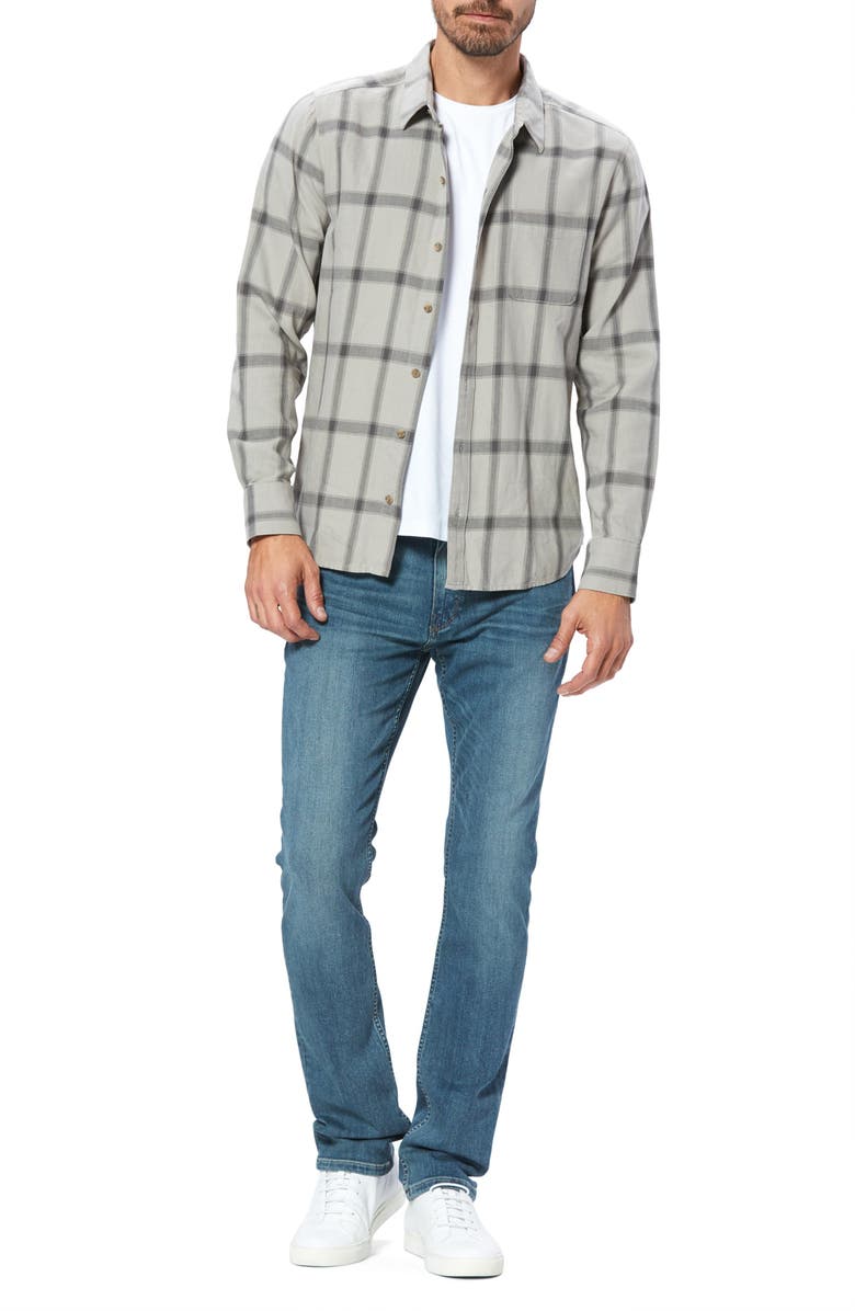 PAIGE Cooper Plaid Button-Up Shirt, Alternate, color, 