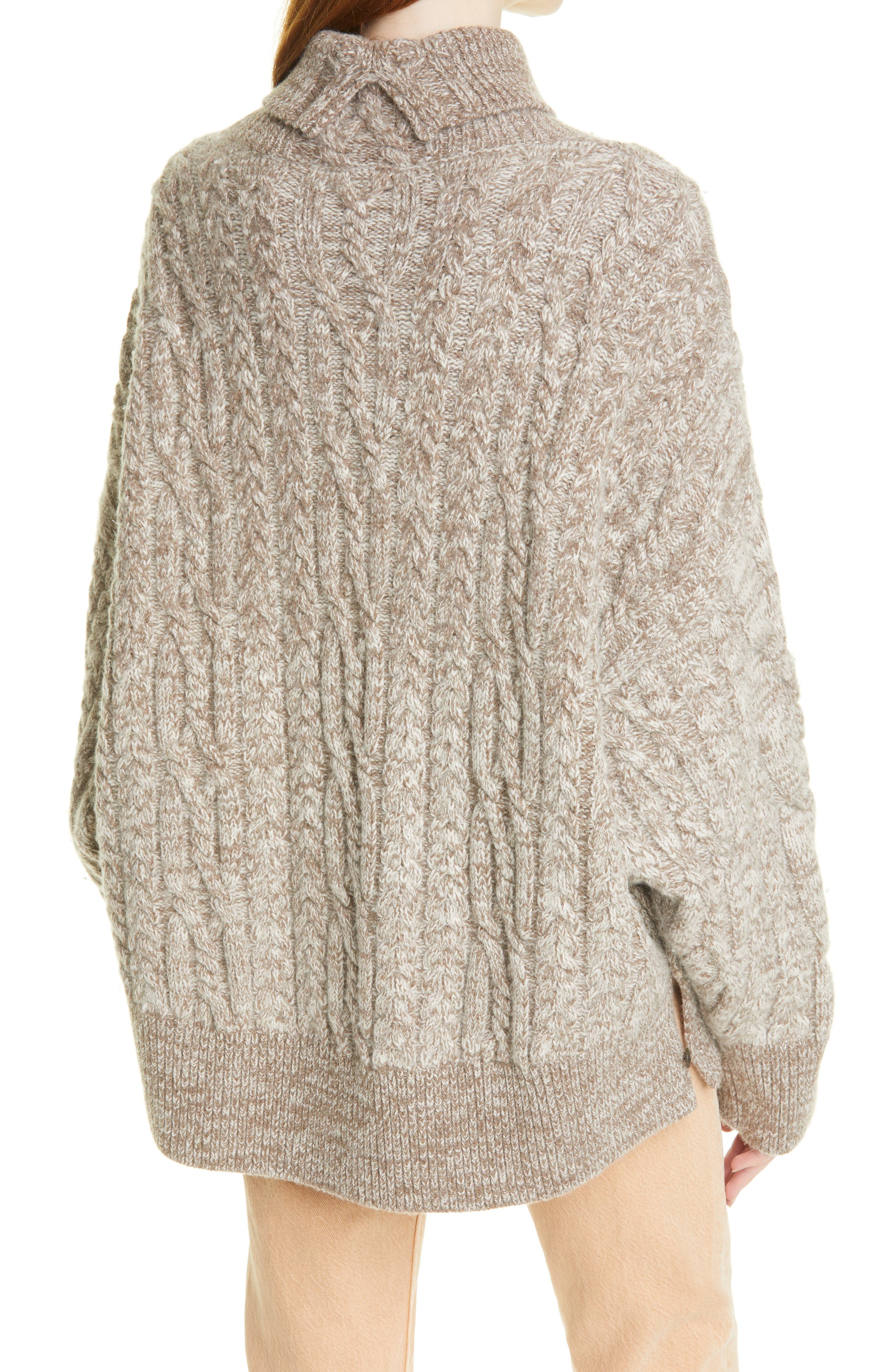 Nora Cable Knit Turtleneck - image 2