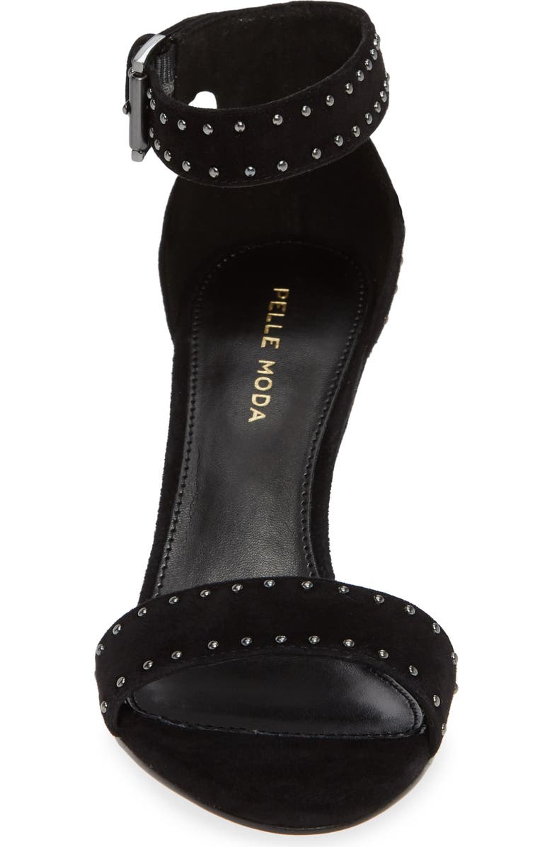 Pelle Moda Krisa Scalloped Wedge Sandal, Alternate, color,