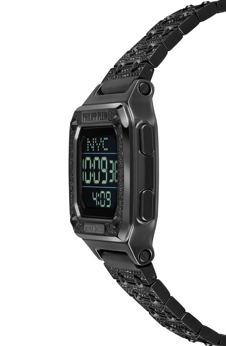 PHILIPP PLEIN Hyper $hock Square Bracelet Watch, 44mm, Alternate, color,