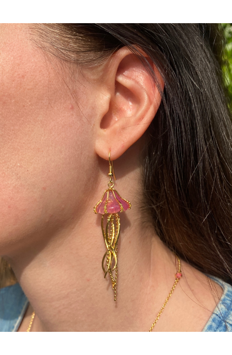 Bill Skinner Studio Jellyfish Drop Earrings, Alternate, color, Jellyfish