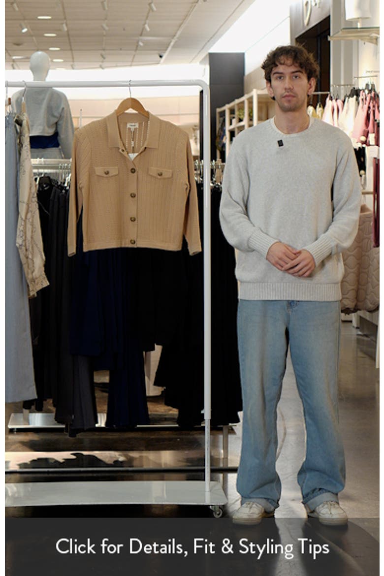 Risa Snap Front Pointelle Knit Cardigan video