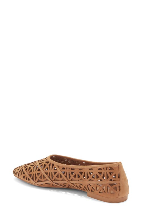 Jeffrey Campbell Skylark Flat In Brown