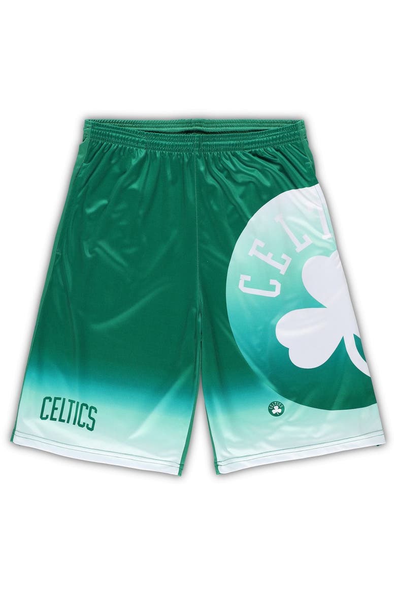 Men's Fanatics Branded Kelly Green Boston Celtics Big & Tall Graphic Shorts, Main, color, Kelly Green