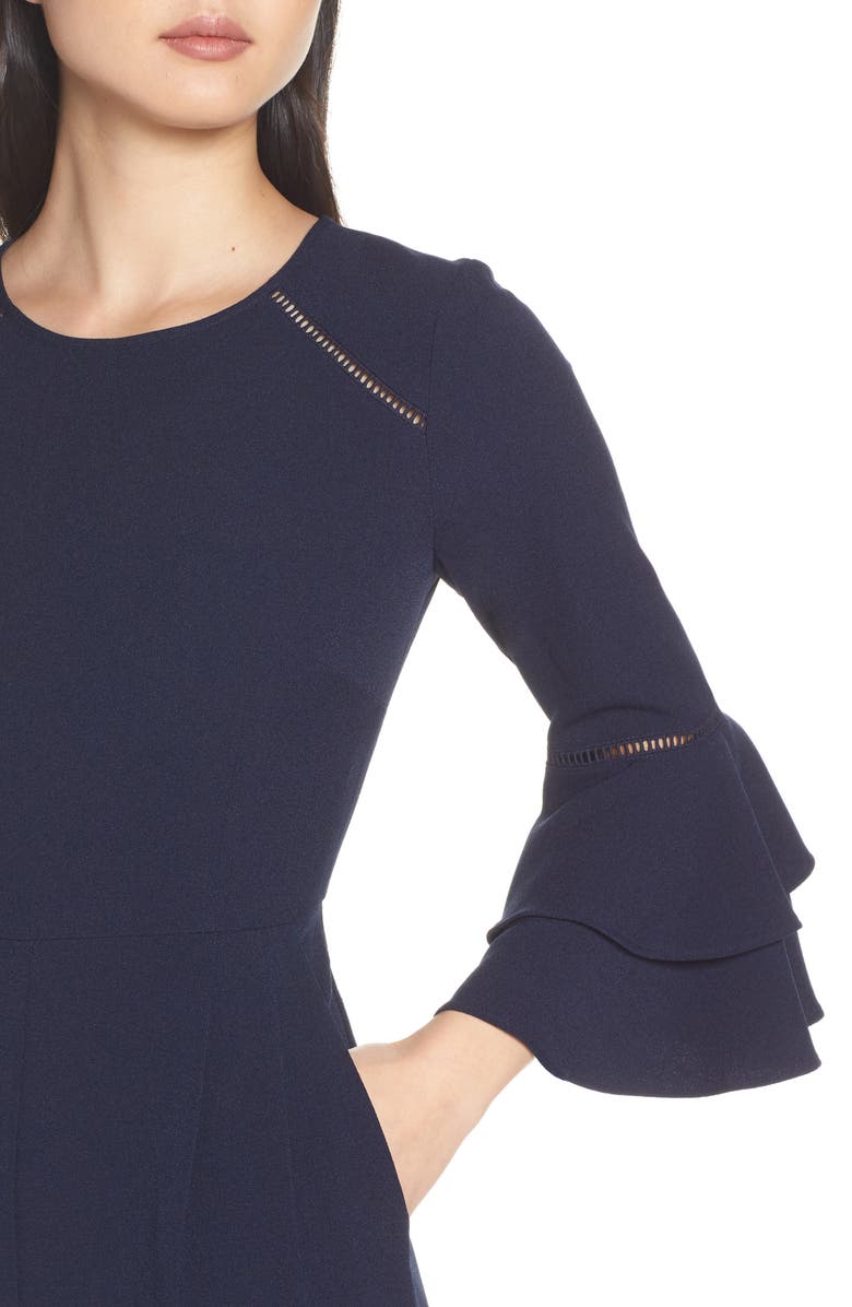 Eliza J Bell Sleeve Jumpsuit, Alternate, color, 