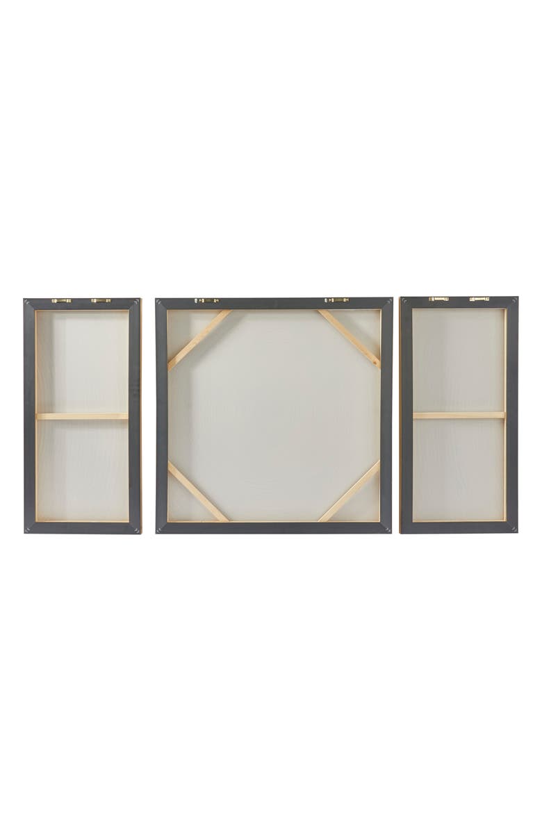 VIVIAN LUNE HOME Abstract Canvas Framed Wall Art, Alternate, color, 