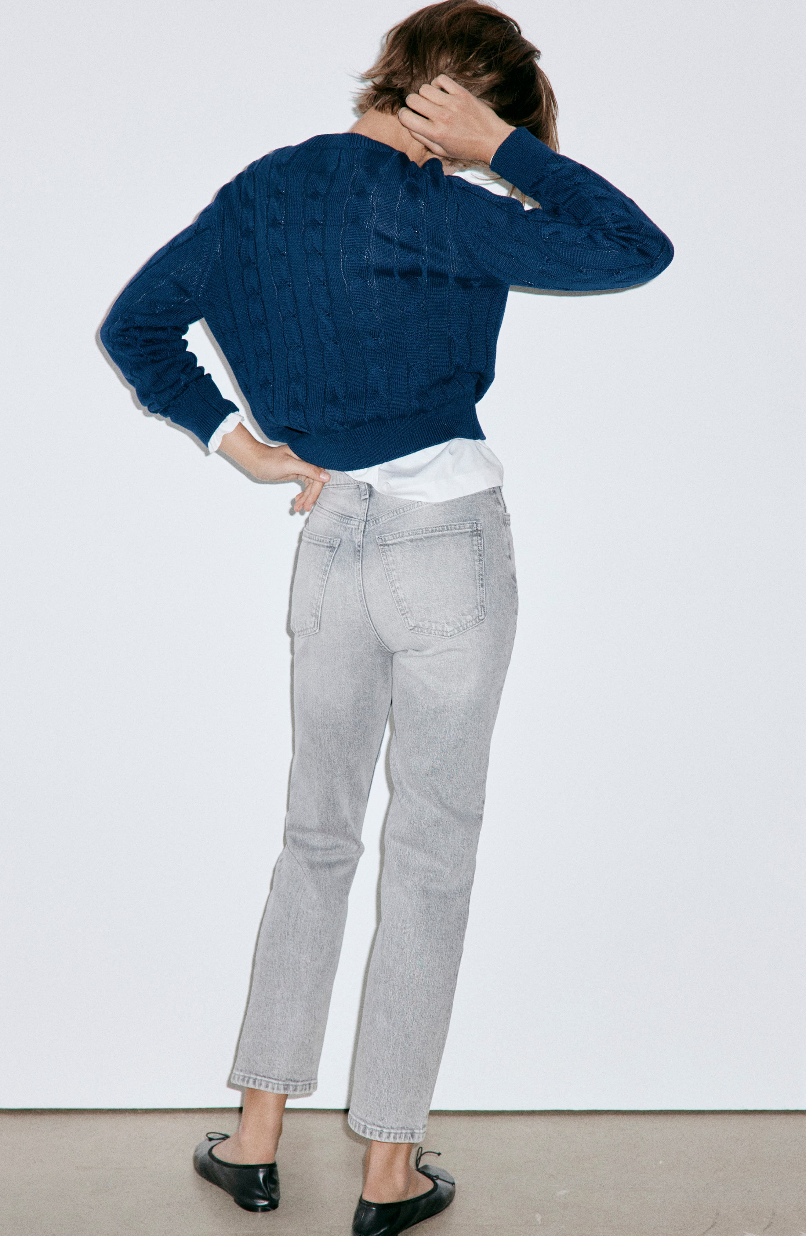 MANGO High Waist Ankle Mom Jeans (Women) | Nordstrom