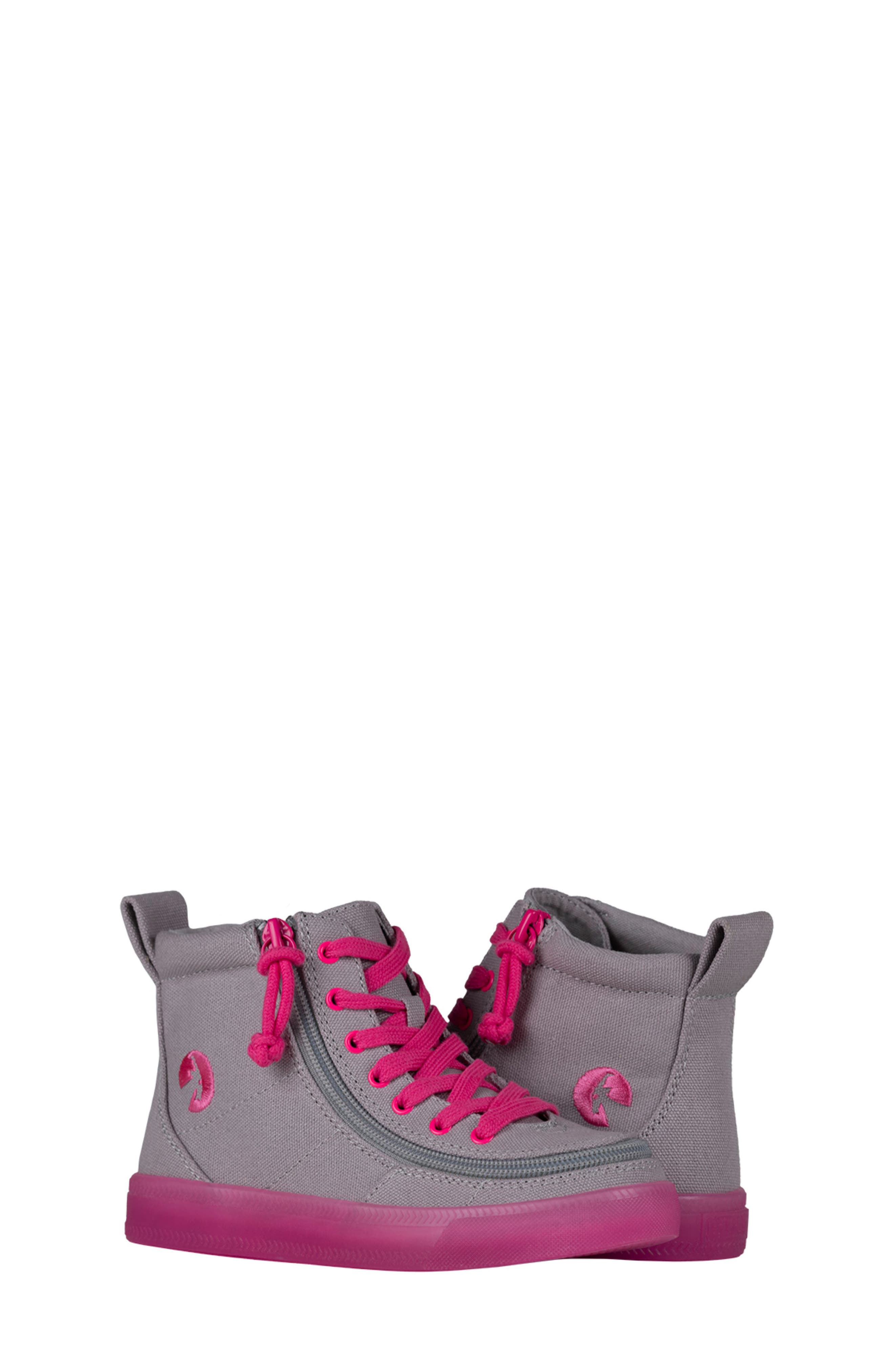 BILLY Footwear Kids' High Top Canvas Sneaker, Main, color, 