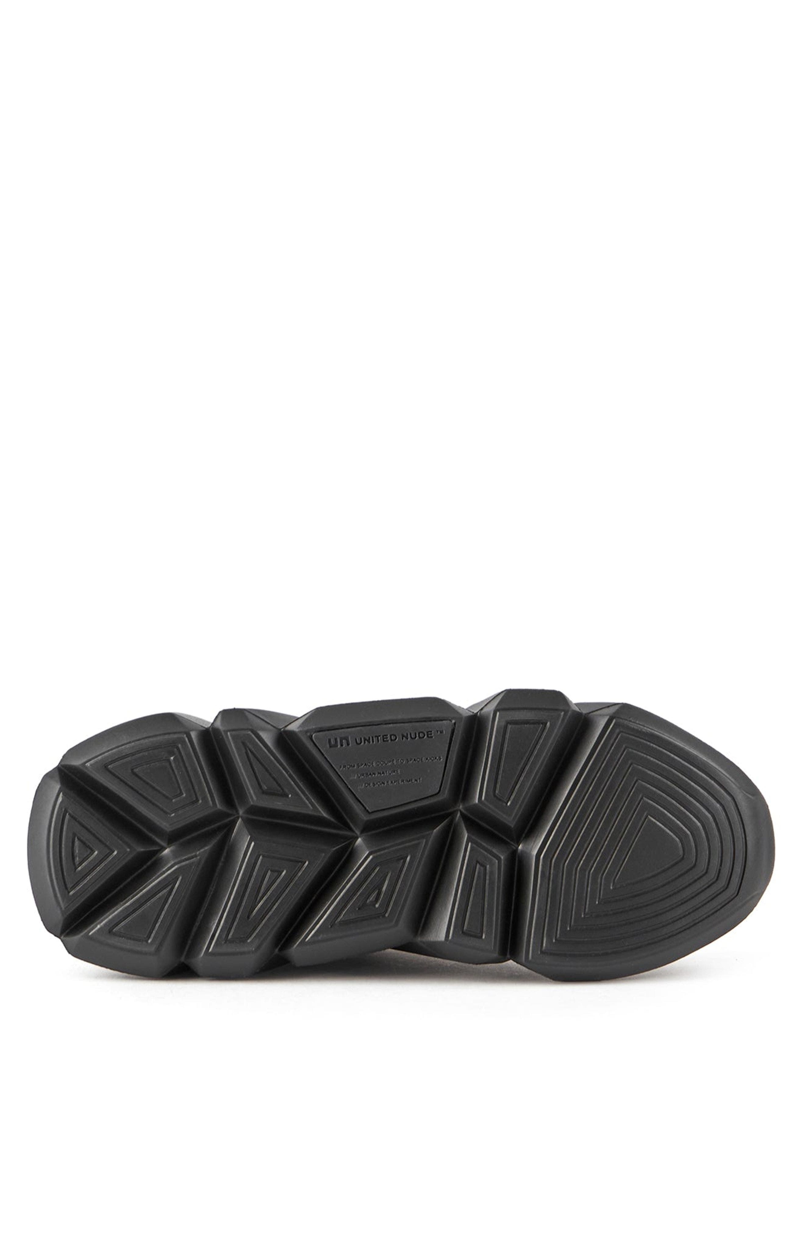 United Nude Space Kick Max Platform Sneaker, Alternate, color, Black Ii