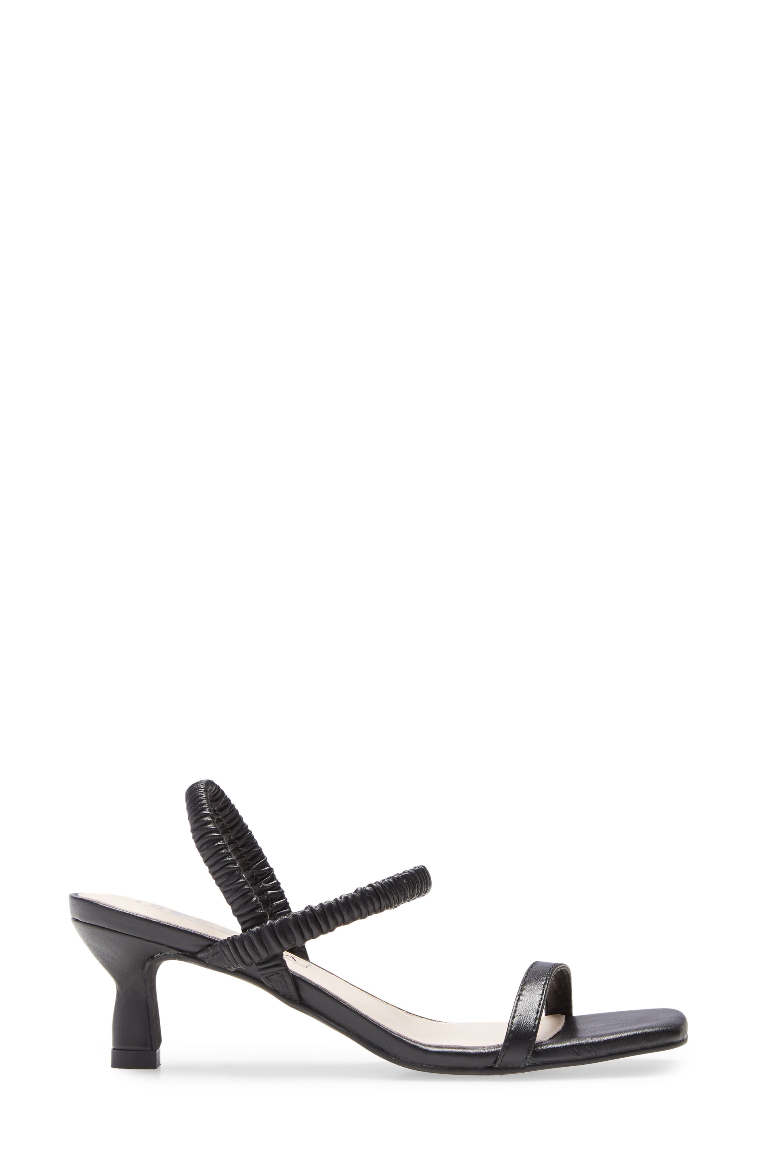 Oscar Ankle Strap Sandal, Alternate, color, BLACK LEATHER