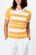 French Connection Maxime Stripe Short Sleeve Top