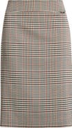 Tahari ASL Plaid Pencil Skirt