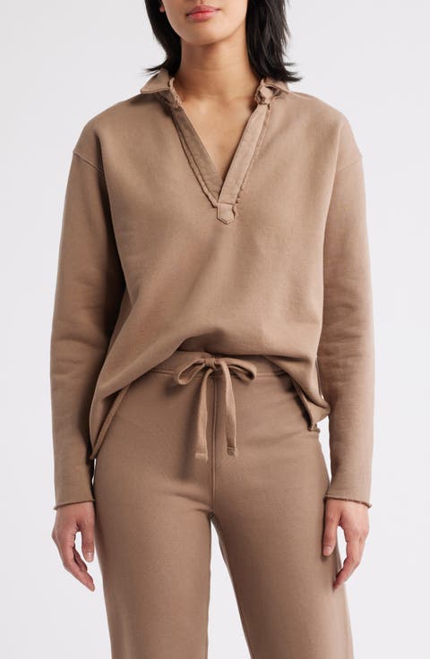 Patrick Popover Henley Sweatshirt