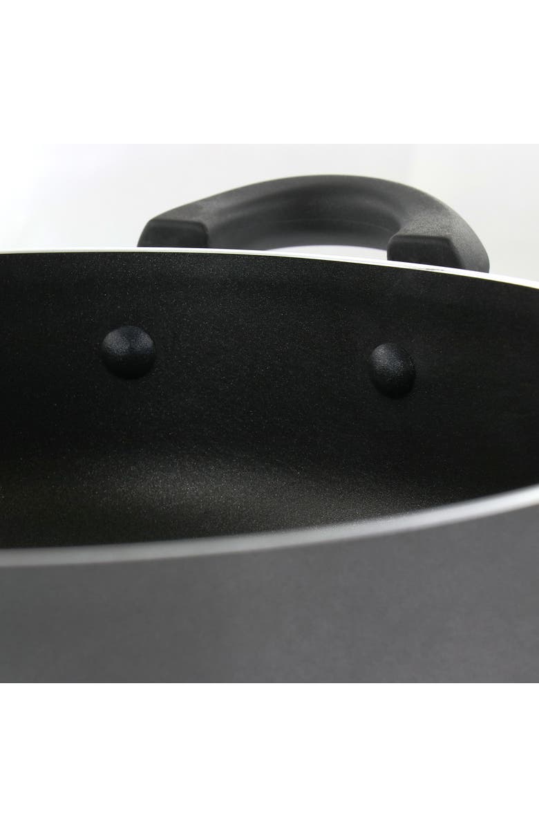 OSTER Clairborne 6 Quart Nonstick Aluminum Everyday Pan, Alternate, color, Grey