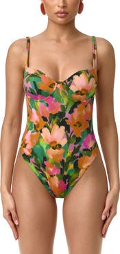 Naked Wardrobe Print Tank Bodysuit