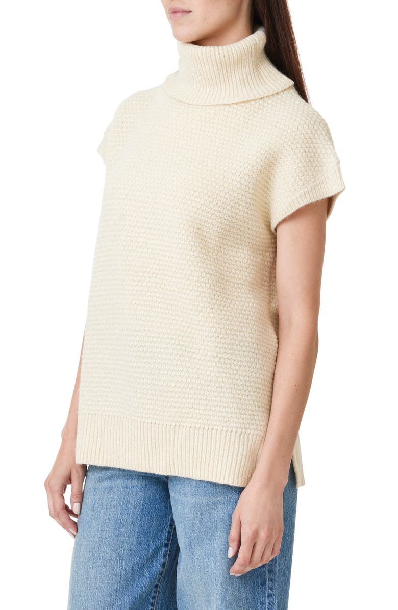 Habitual Turtleneck Sweater Vest, Alternate, color, Birch