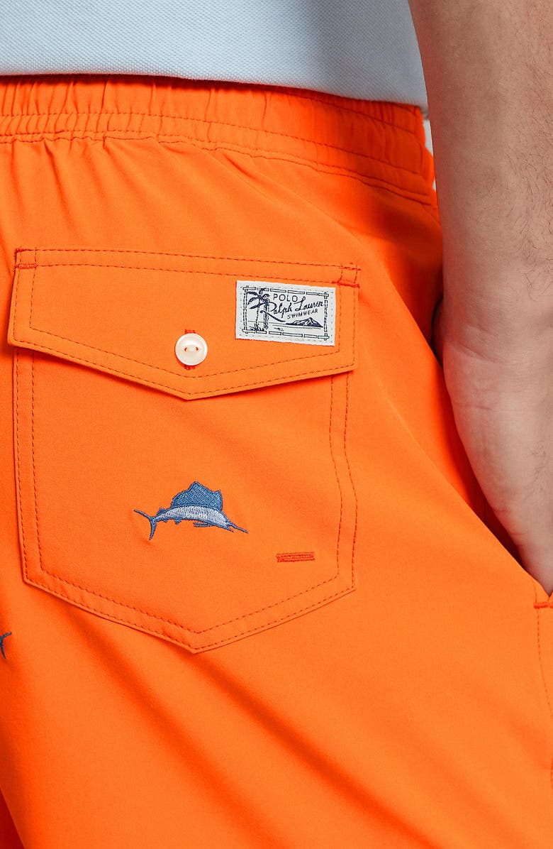 Polo Ralph Lauren Traveler Swim Trunks, Alternate, color, 