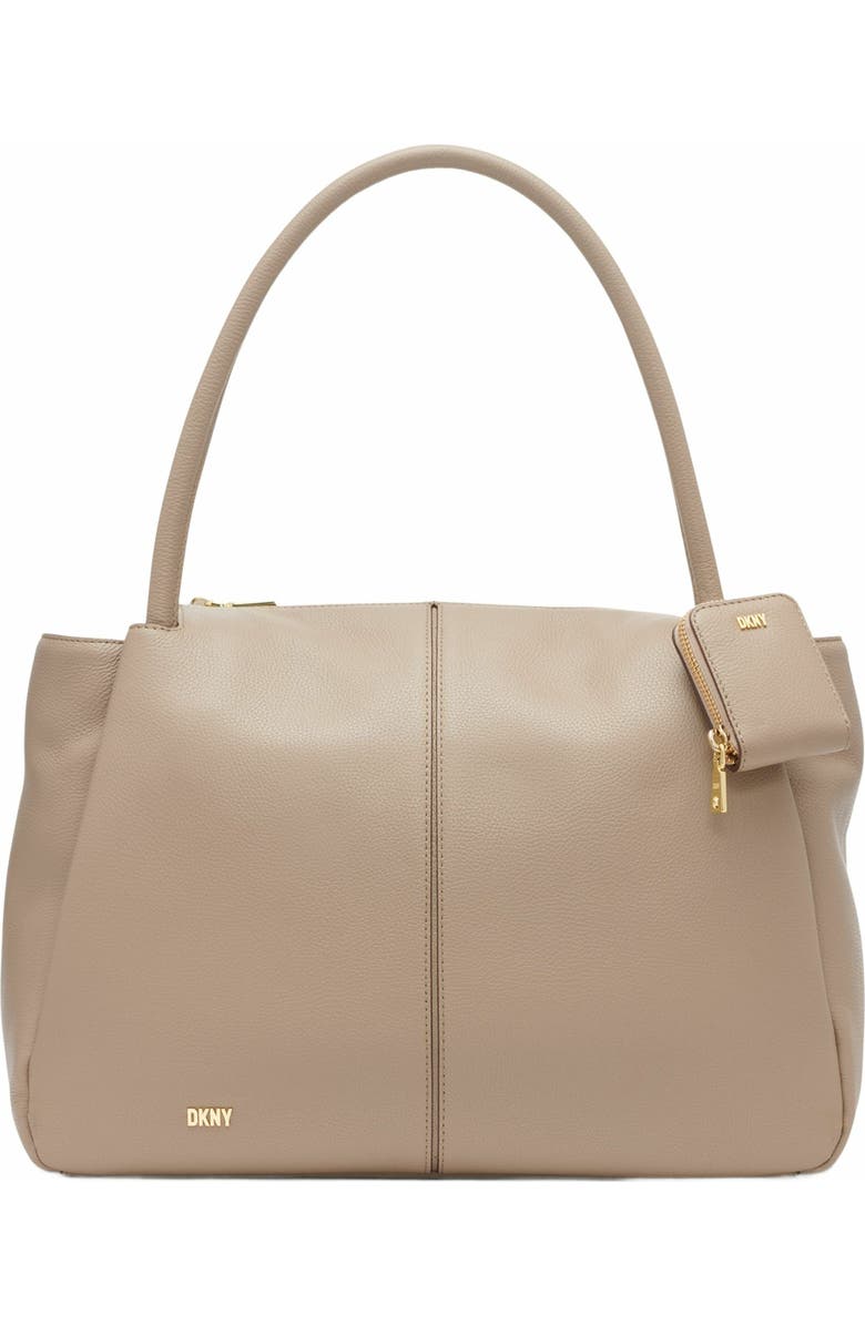 DKNY Sabina Tote Bag, Main, color, Toffee