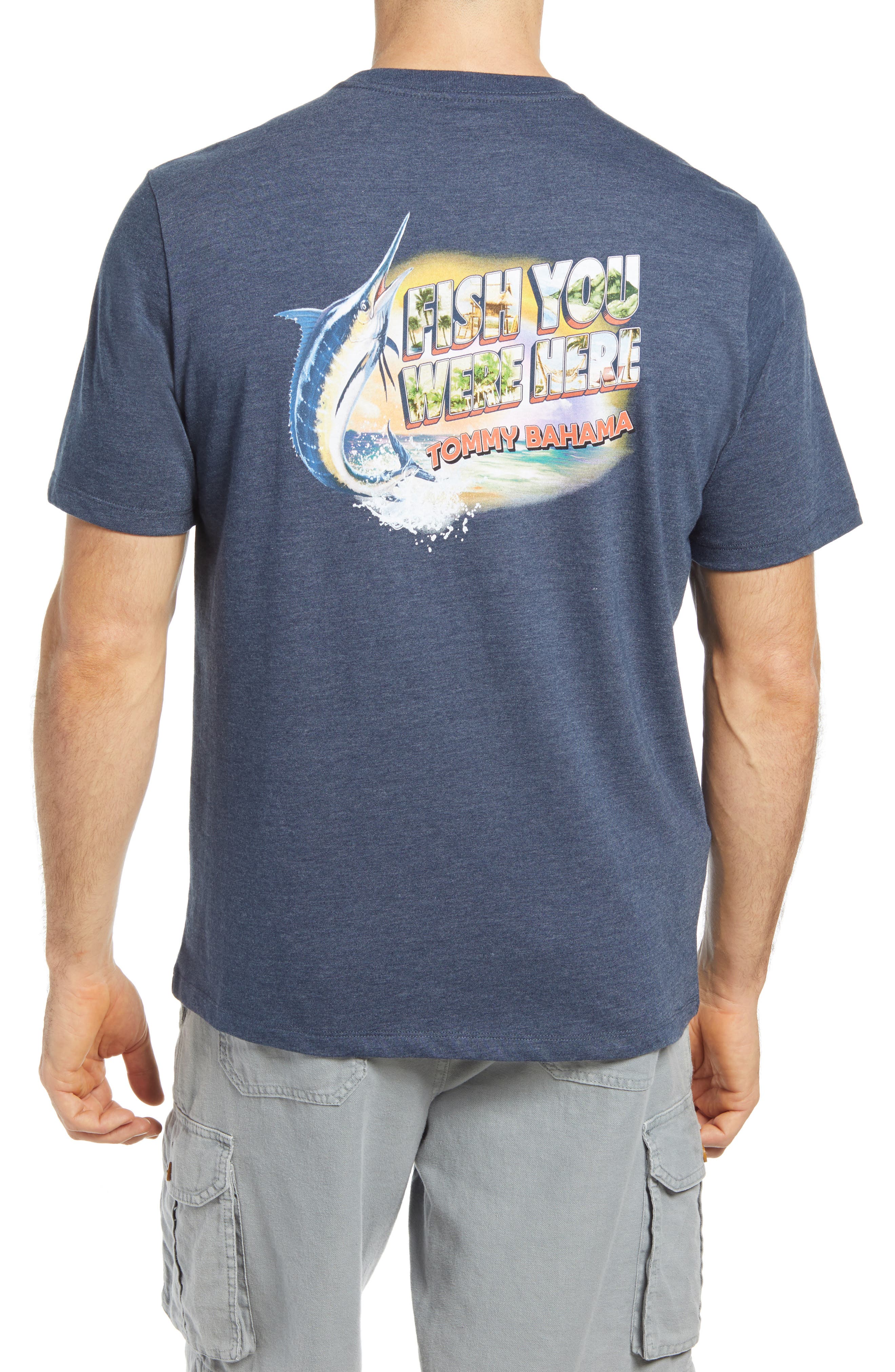 Tommy Bahama Men's Fish You Were Here Graphic Tee (Men) | Nordstrom