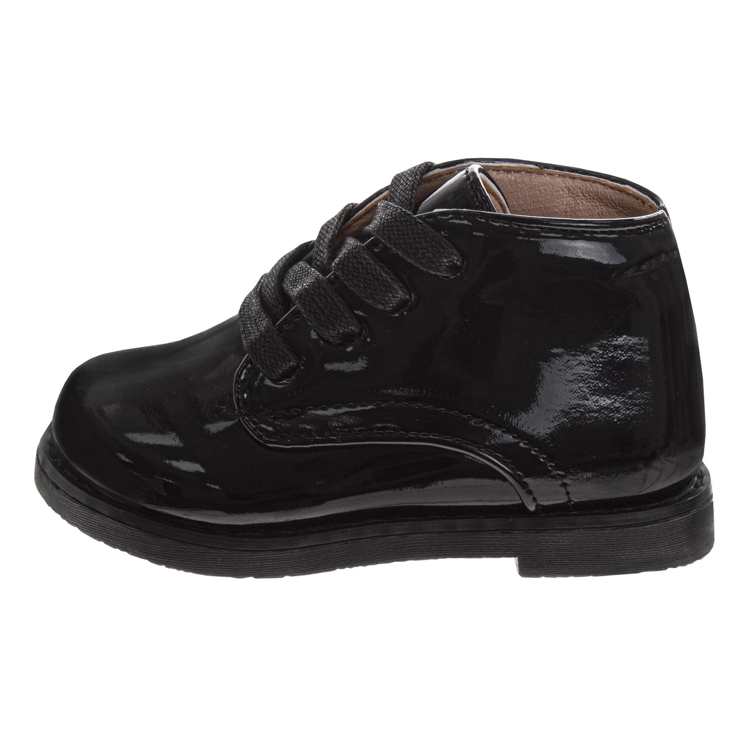 JOSMO Kids Oxfords Shoes, Alternate, color, Black Patent