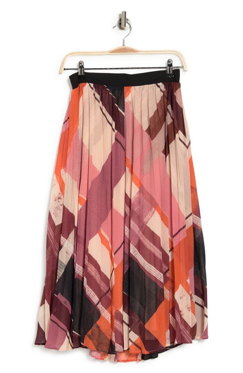 DR2 by Daniel Rainn Daniel Rainn Multicolor Midi Skirt, Alternate, color,