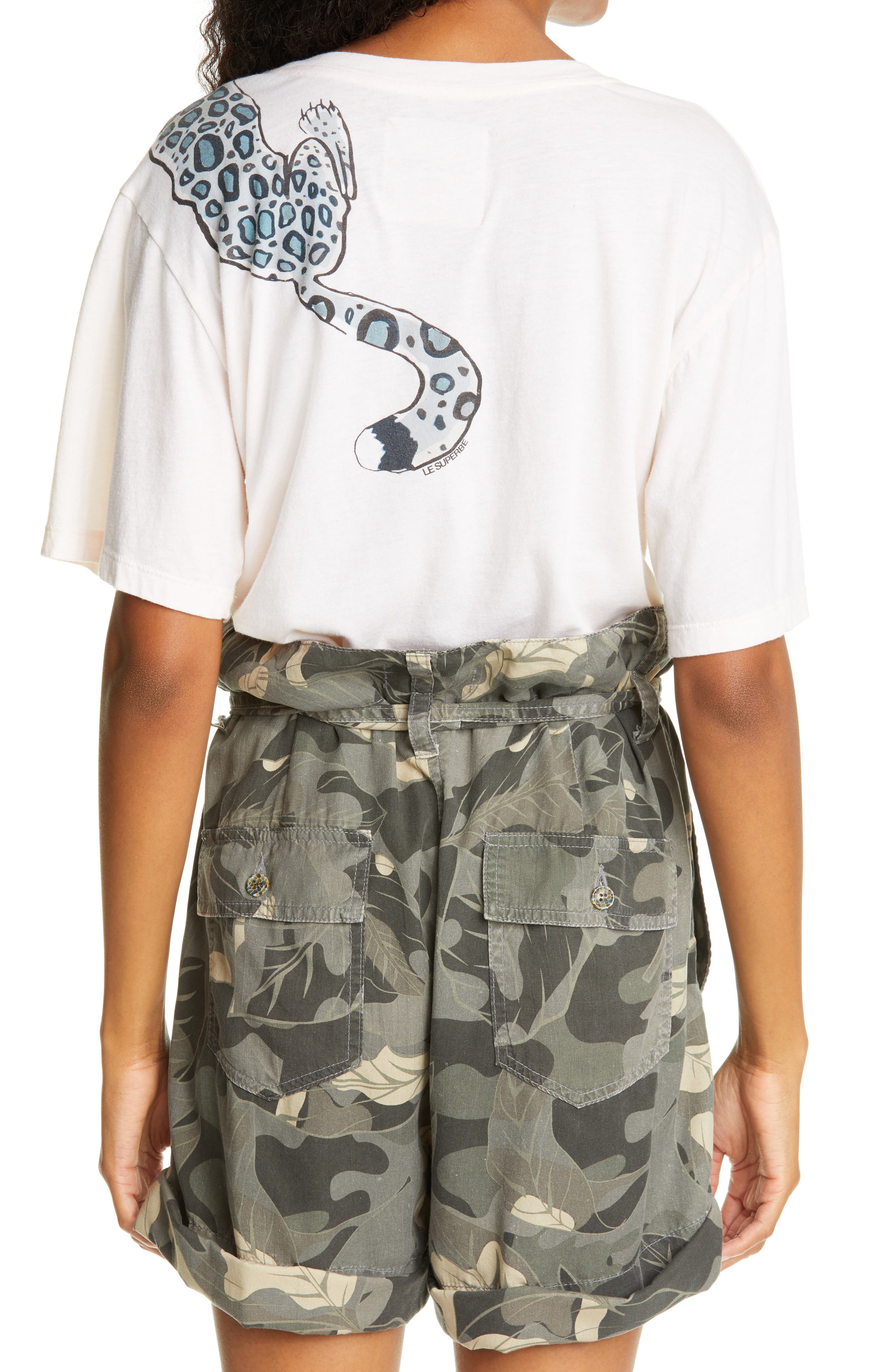 Leopard Graphic Tee - image 2