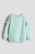 H&M Frilled Sweatshirt