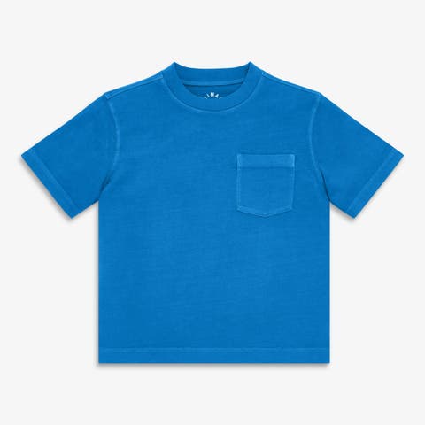 Kids Garment-Dyed Easy Pocket Tee (Toddler, Little Kid, Big Kid)