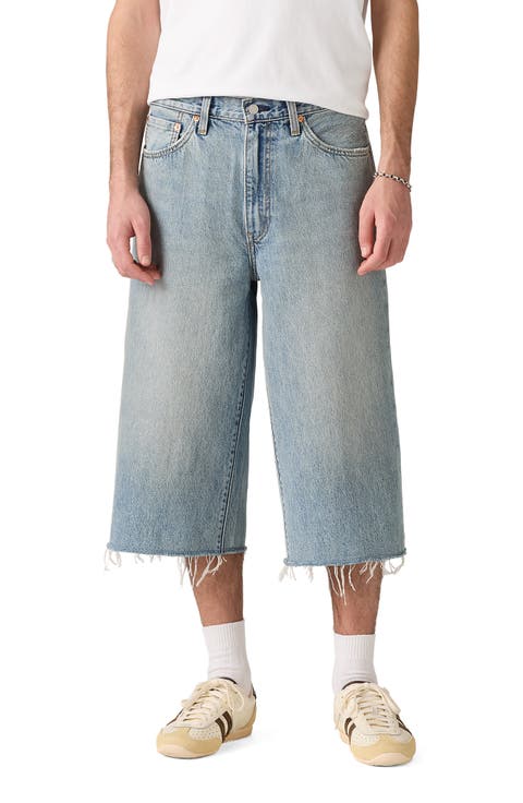 478™ Raw Hem Baggy Capri Jeans (Mellow Mornings)