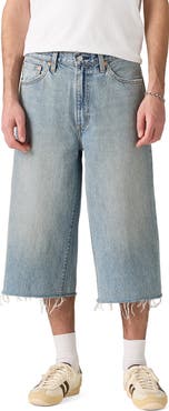 Levi's® 478™ Raw Hem Baggy Capri Jeans