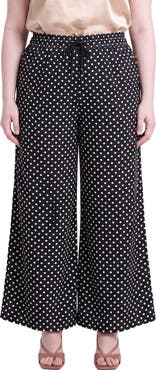 Standards & Practices Drawstring Wide Leg Pants