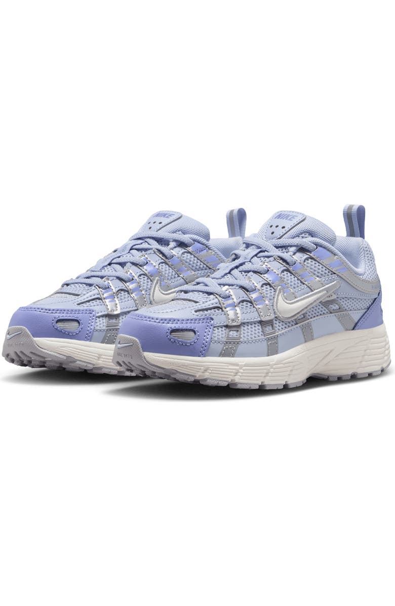 Nike Kids' P-6000 Sneaker, Main, color, Ghost/ Thistle/ Purple/ Sail