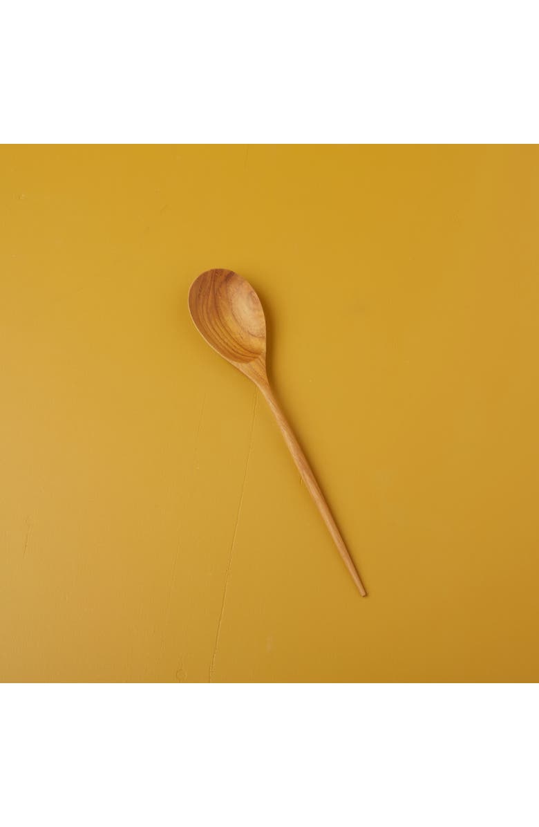 Be Home Padma Teak Mixing Spoon, Alternate, color, Brown