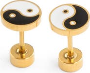 Pip Pop Yin Yang Stud Earrings