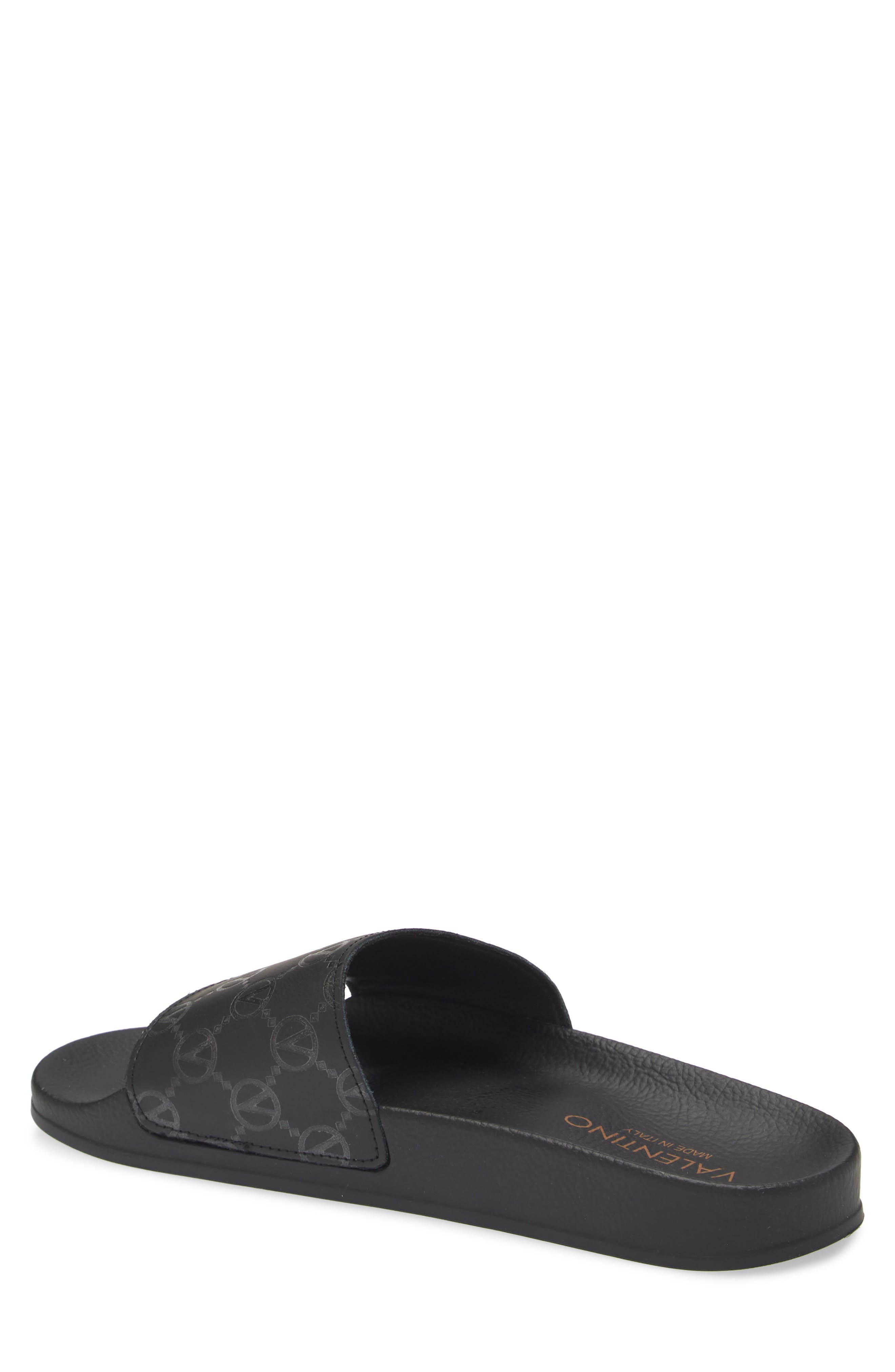 VALENTINO BY MARIO VALENTINO Eros Monogram Slide Sandal, Alternate, color, 