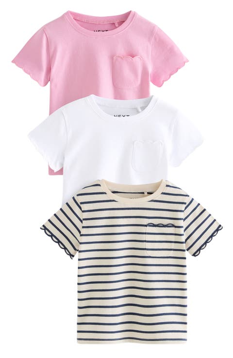 Girls S/S Pocket Top main image 1