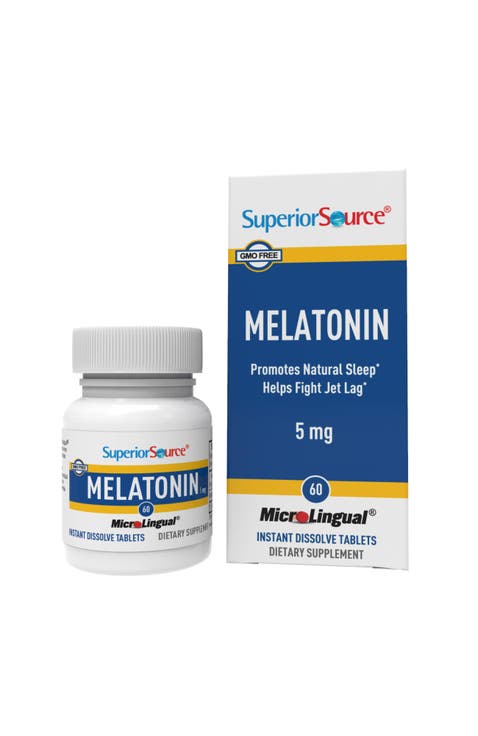Melatonin Sublingual Dissolving Tablets with Chamomile Sleep Support