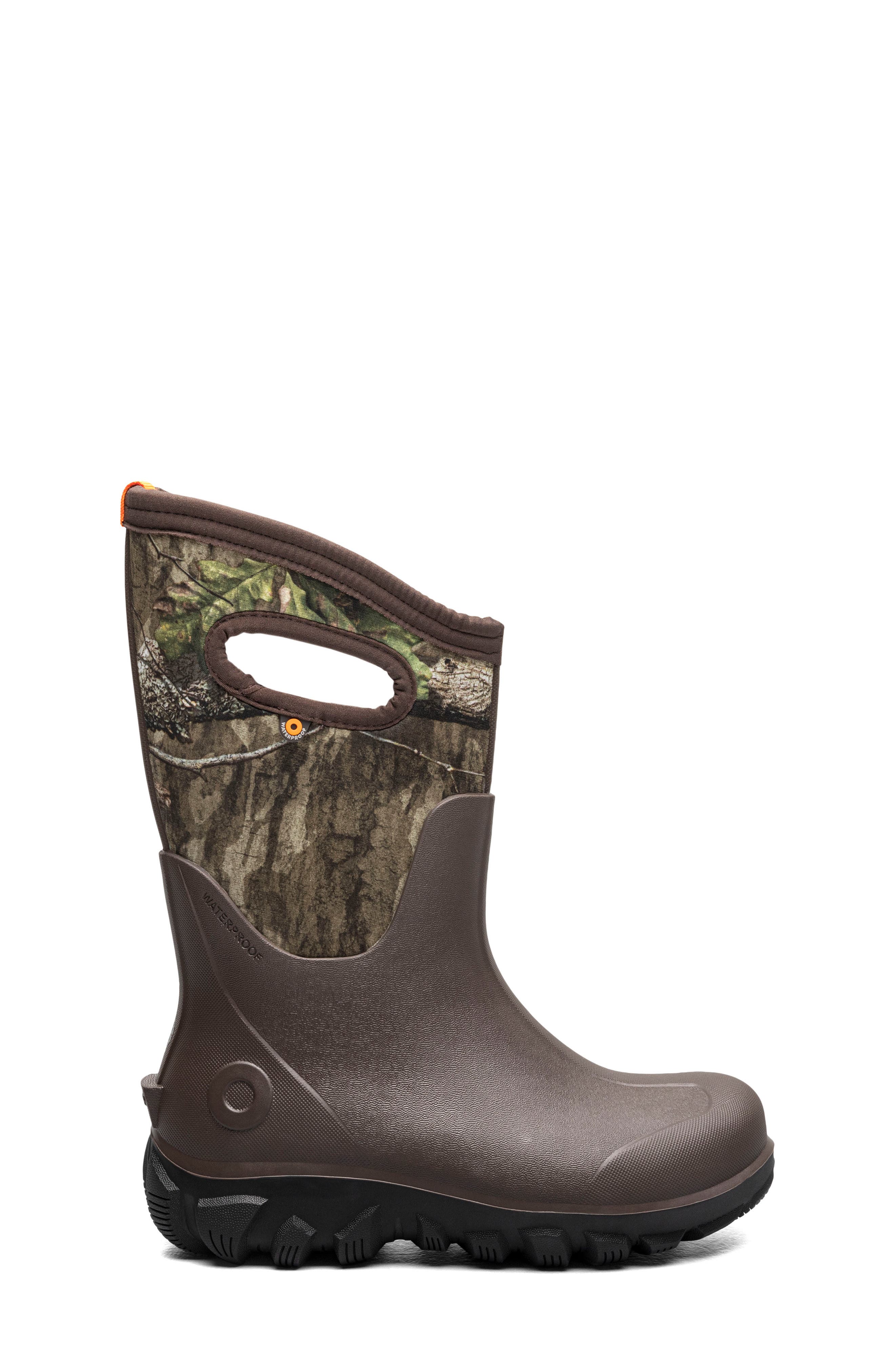 Kids' Classic Seamless Waterproof Boot, Alternate, color, MOSSY OAK