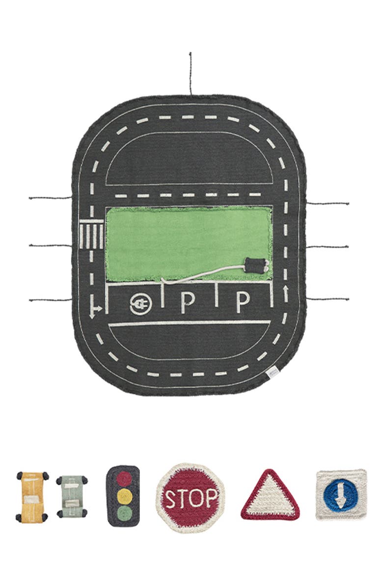 Lorena Canals Small World City Toy Playset, Main, color, Grey