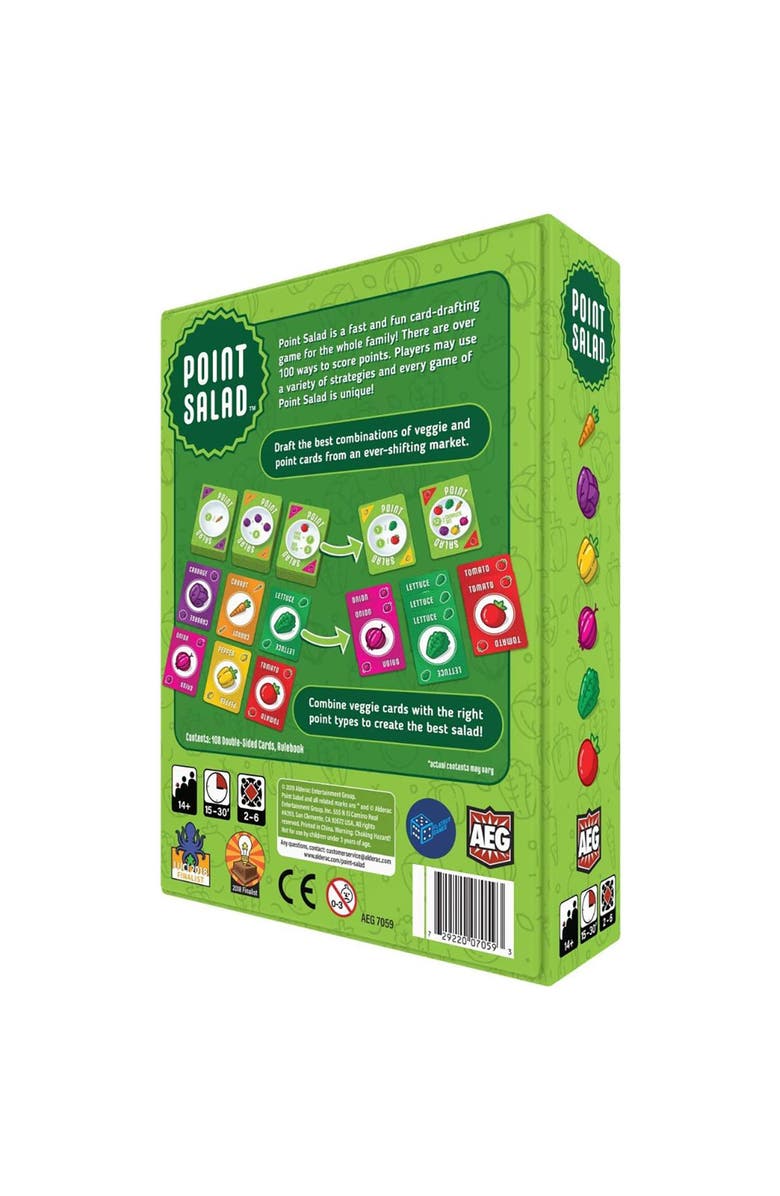 Alderac Entertainment Group (AEG) Point Salad Family Card Game, Alternate, color,