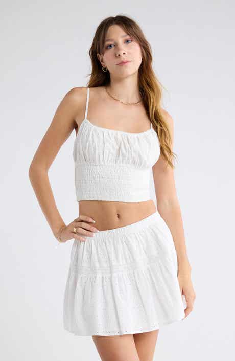 Abound Smocked Cotton Camisole